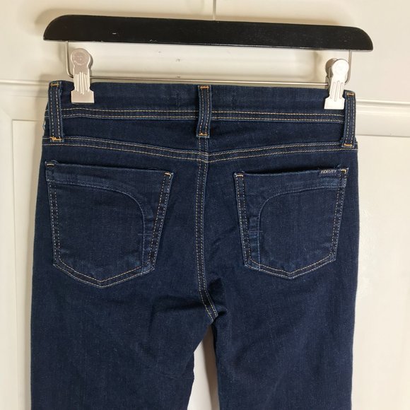 Fidelity Womens Stevie Skinny Jeans Chicago Blue - Picture 5 of 5